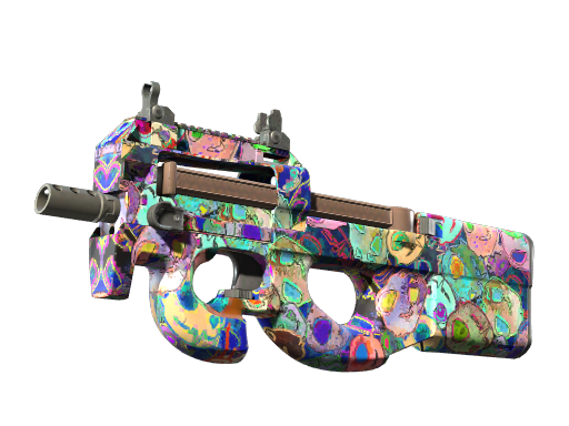 P90 | Death by Kitty float preview