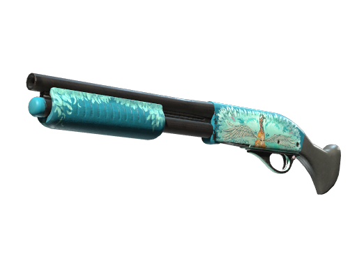 Sawed-Off | Serenity float preview