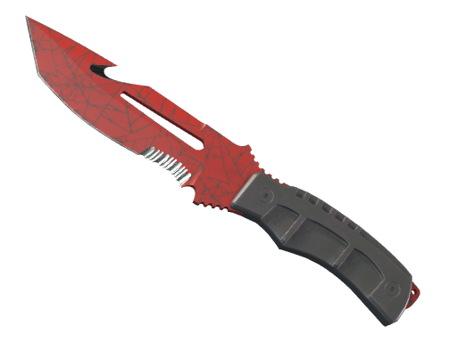 ★ Survival Knife | Crimson Web float preview