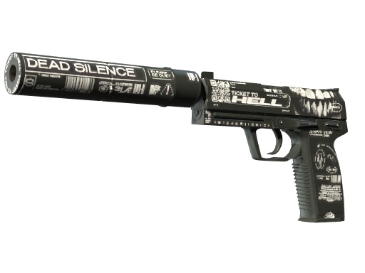 USP-S | Ticket to Hell float preview
