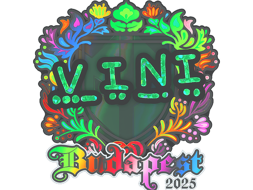 Sticker | VINI (Holo) | Budapest 2025