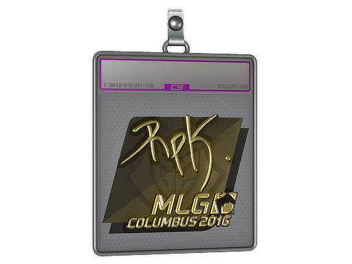 Sticker Slab | RpK (Gold) | MLG Columbus 2016