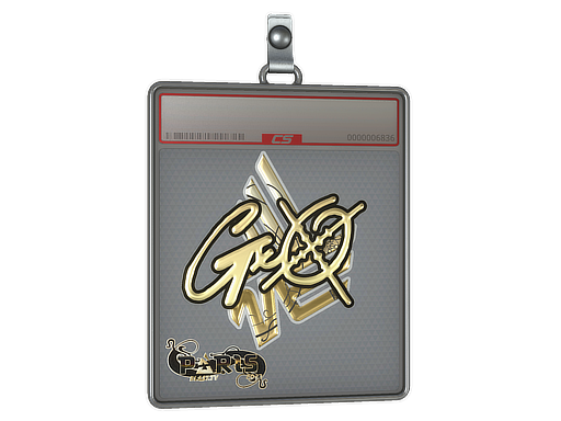 Sticker Slab | gxx- (Gold) | Paris 2023