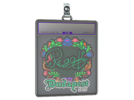 Sticker Slab | regali (Embroidered) | Budapest 2025