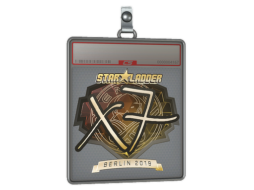 Sticker Slab | xseveN (Gold) | Berlin 2019