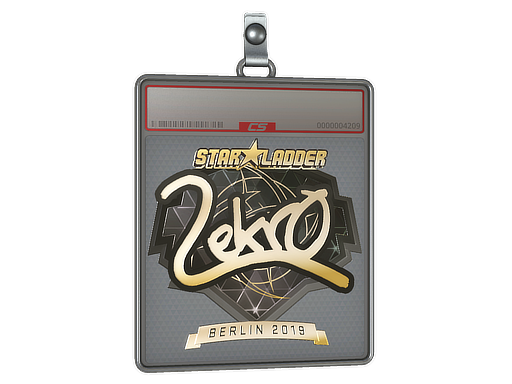 Sticker Slab | Lekr0 (Gold) | Berlin 2019
