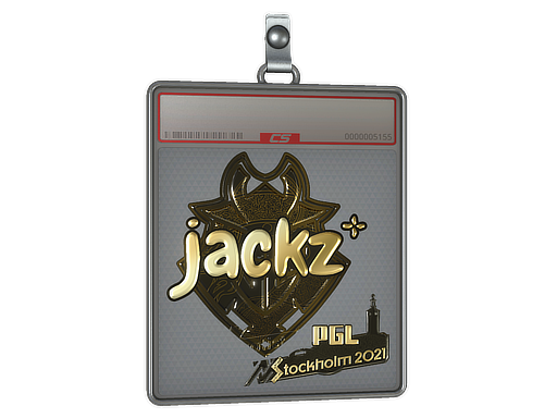 Sticker Slab | JACKZ (Gold) | Stockholm 2021