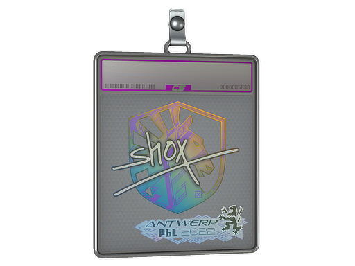 Sticker Slab | shox (Holo) | Antwerp 2022