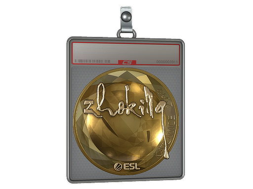Sticker Slab | zhokiNg (Gold) | Katowice 2019