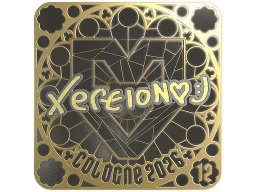 Sticker | xertioN (Gold, Ranked) | Cologne 2026