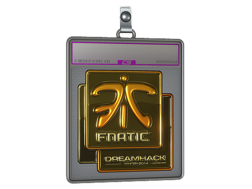 Sticker Slab | Fnatic (Gold) | DreamHack 2014
