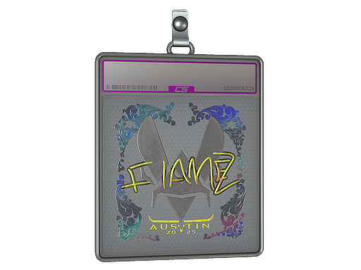 Sticker Slab | FlameZ (Holo) | Austin 2025