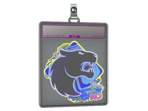 Sticker Slab | FURIA (Holo) | Rio 2022