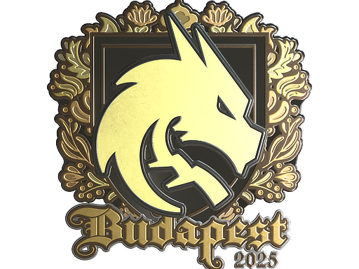 Sticker | Team Spirit (Gold) | Budapest 2025