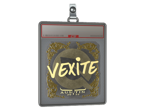 Sticker Slab | vexite (Gold) | Austin 2025