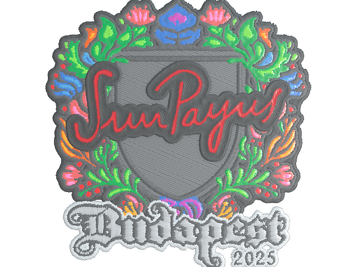 Sticker | SunPayus (Embroidered) | Budapest 2025