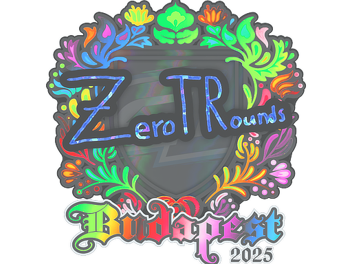 Sticker | ztr (Holo) | Budapest 2025