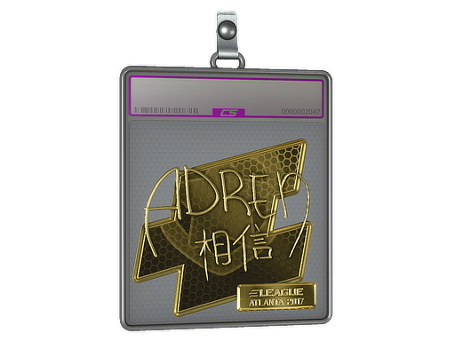 Sticker Slab | AdreN (Gold) | Atlanta 2017
