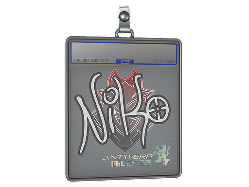 Sticker Slab | NiKo | Antwerp 2022