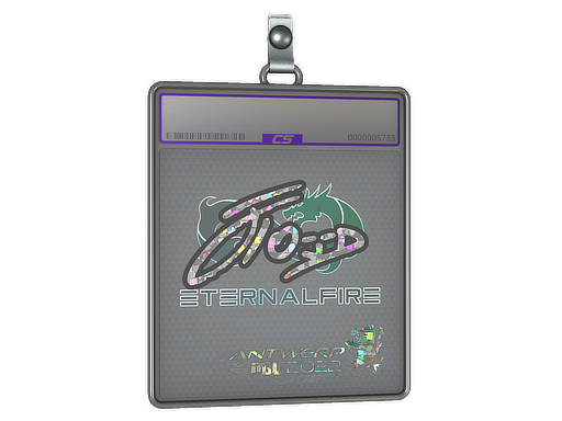 Sticker Slab | xfl0ud (Glitter) | Antwerp 2022