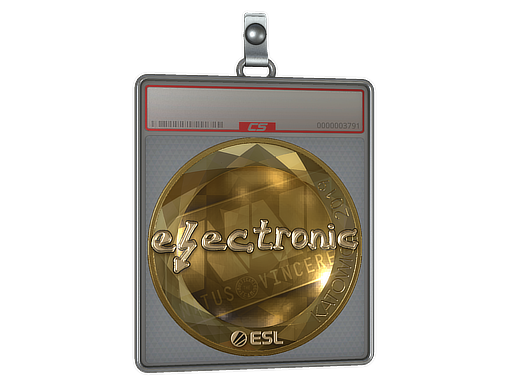 Sticker Slab | electronic (Gold) | Katowice 2019