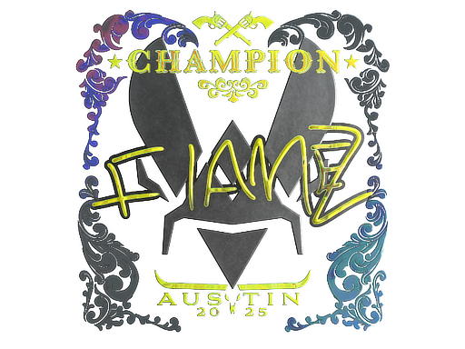 Sticker | FlameZ (Holo, Champion) | Austin 2025