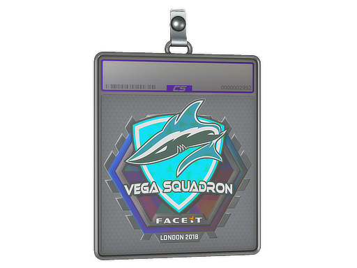 Sticker Slab | Vega Squadron (Holo) | London 2018