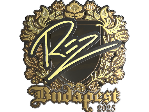 Sticker | REZ (Gold) | Budapest 2025