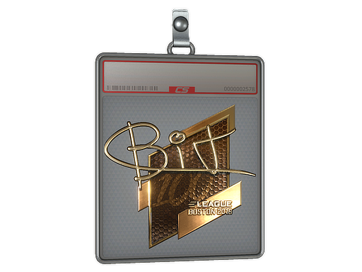 Sticker Slab | BIT (Gold) | Boston 2018
