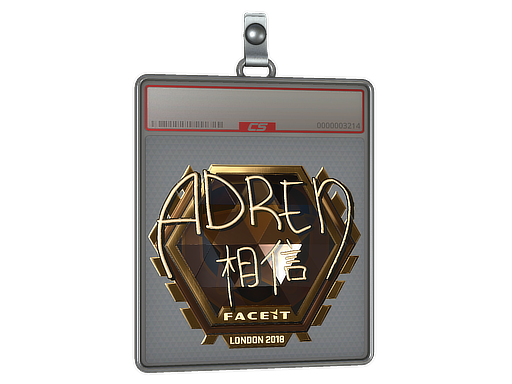 Sticker Slab | AdreN (Gold) | London 2018