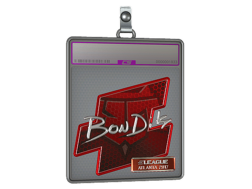 Sticker Slab | bondik (Foil) | Atlanta 2017