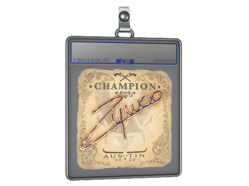 Sticker Slab | ZywOo (Champion) | Austin 2025