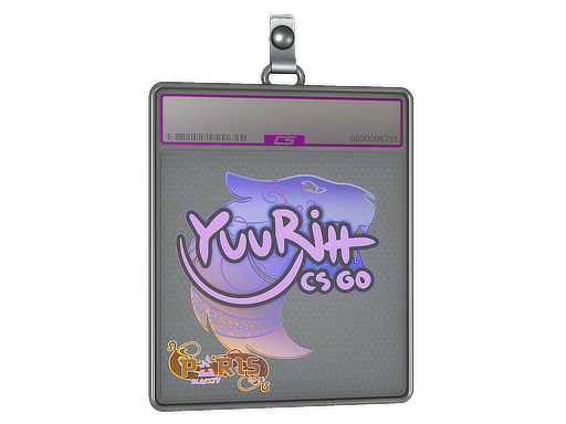 Sticker Slab | yuurih (Holo) | Paris 2023