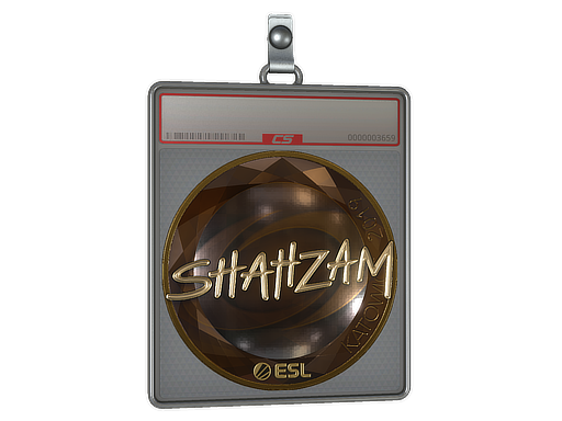 Sticker Slab | ShahZaM (Gold) | Katowice 2019
