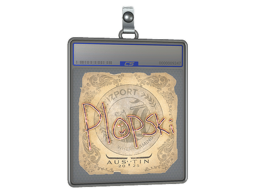 Sticker Slab | Plopski | Austin 2025
