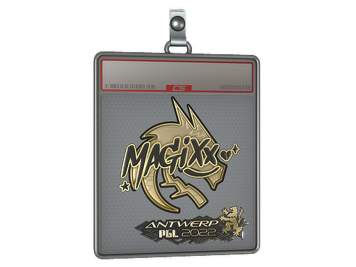 Sticker Slab | magixx (Gold) | Antwerp 2022
