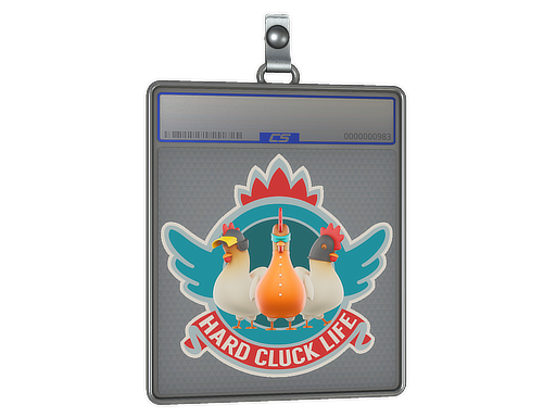 Sticker Slab | Hard Cluck Life