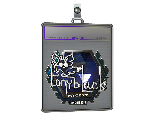 Sticker Slab | tonyblack (Foil) | London 2018