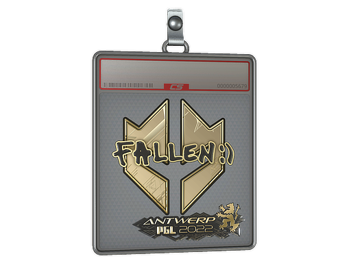 Sticker Slab | FalleN (Gold) | Antwerp 2022