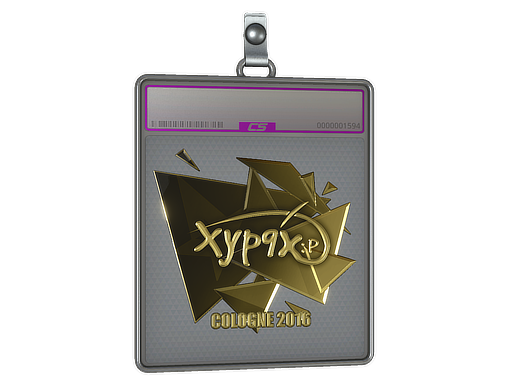 Sticker Slab | Xyp9x (Gold) | Cologne 2016