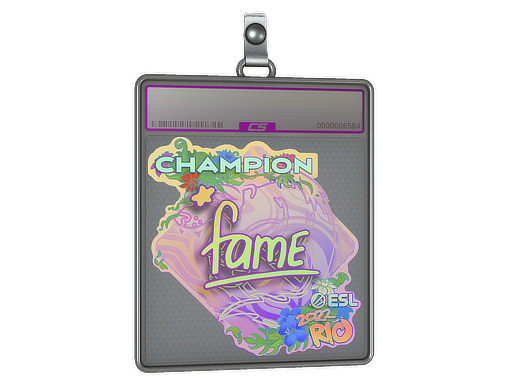 Sticker Slab | fame (Holo, Champion) | Rio 2022