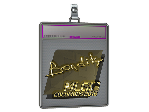 Sticker Slab | bondik (Gold) | MLG Columbus 2016