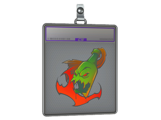 Sticker Slab | Devouring Flame (Holo)