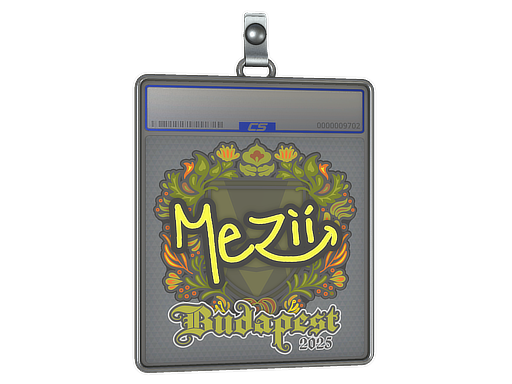 Sticker Slab | mezii | Budapest 2025