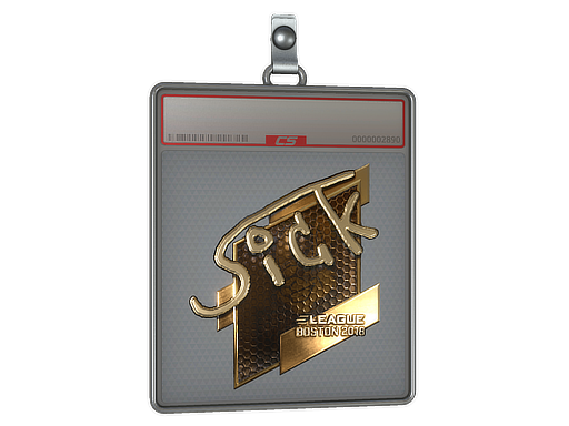Sticker Slab | SicK (Gold) | Boston 2018