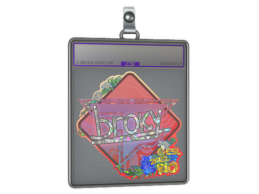 Sticker Slab | broky (Glitter) | Rio 2022