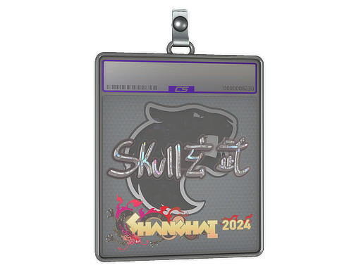 Sticker Slab | skullz (Glitter) | Shanghai 2024