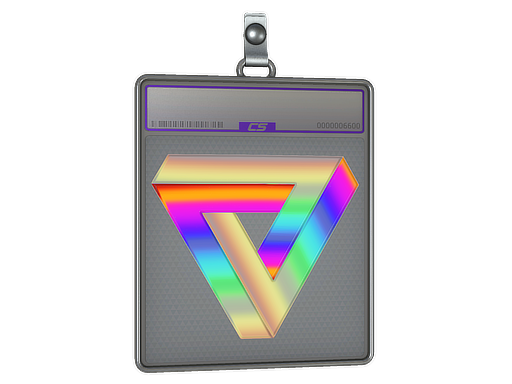 Sticker Slab | Infinite Triangle (Holo)