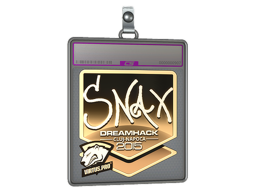 Sticker Slab | Snax (Gold) | Cluj-Napoca 2015