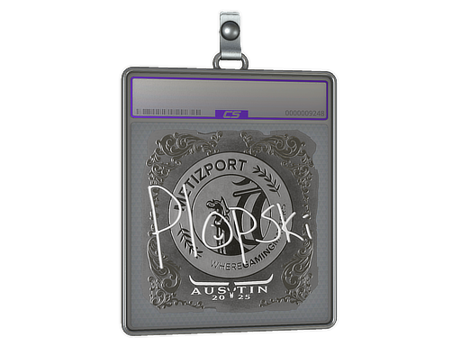 Sticker Slab | Plopski (Foil) | Austin 2025